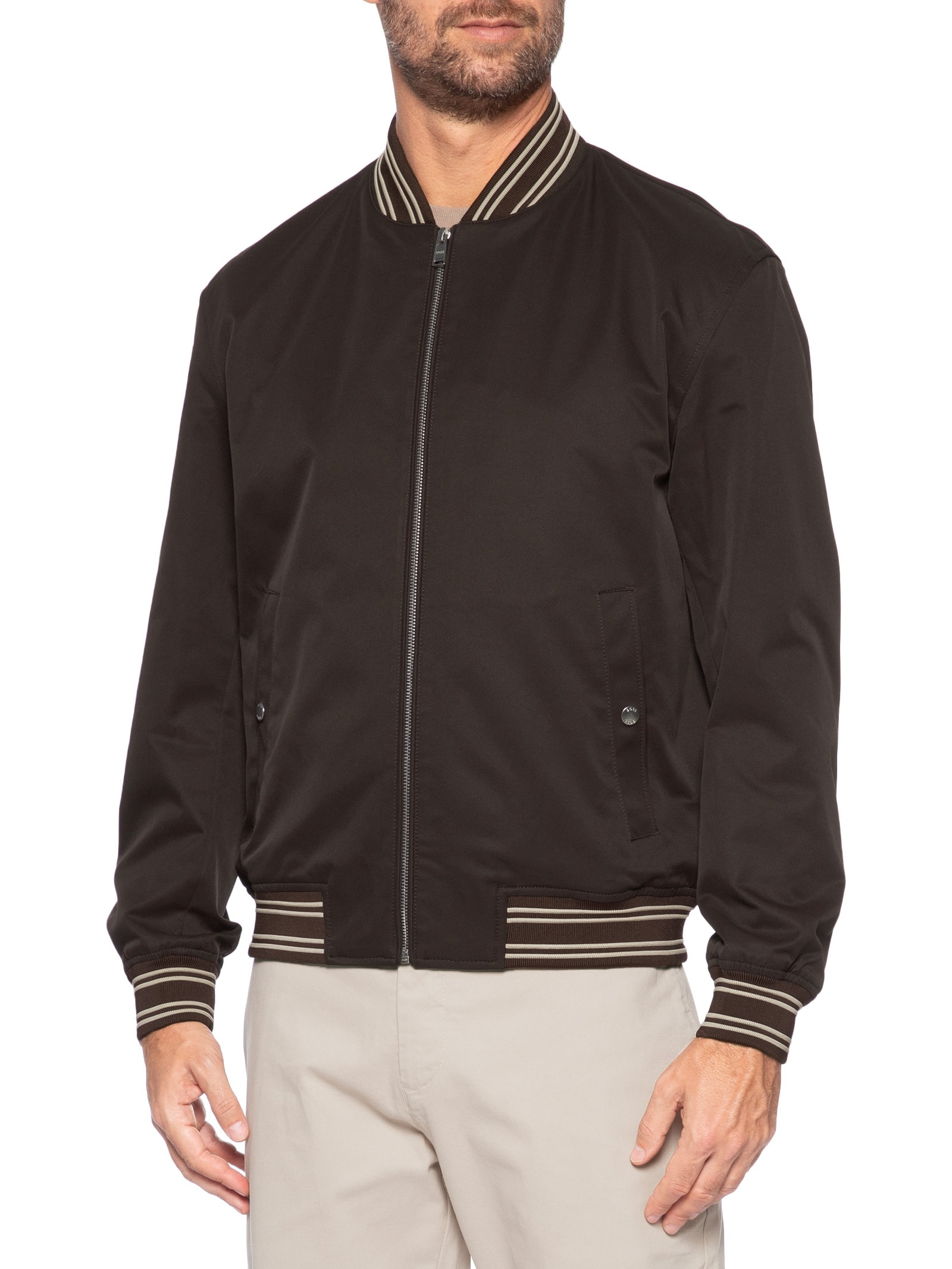 Jaqueta Masculina Bomberh Comber Marrom Boss
