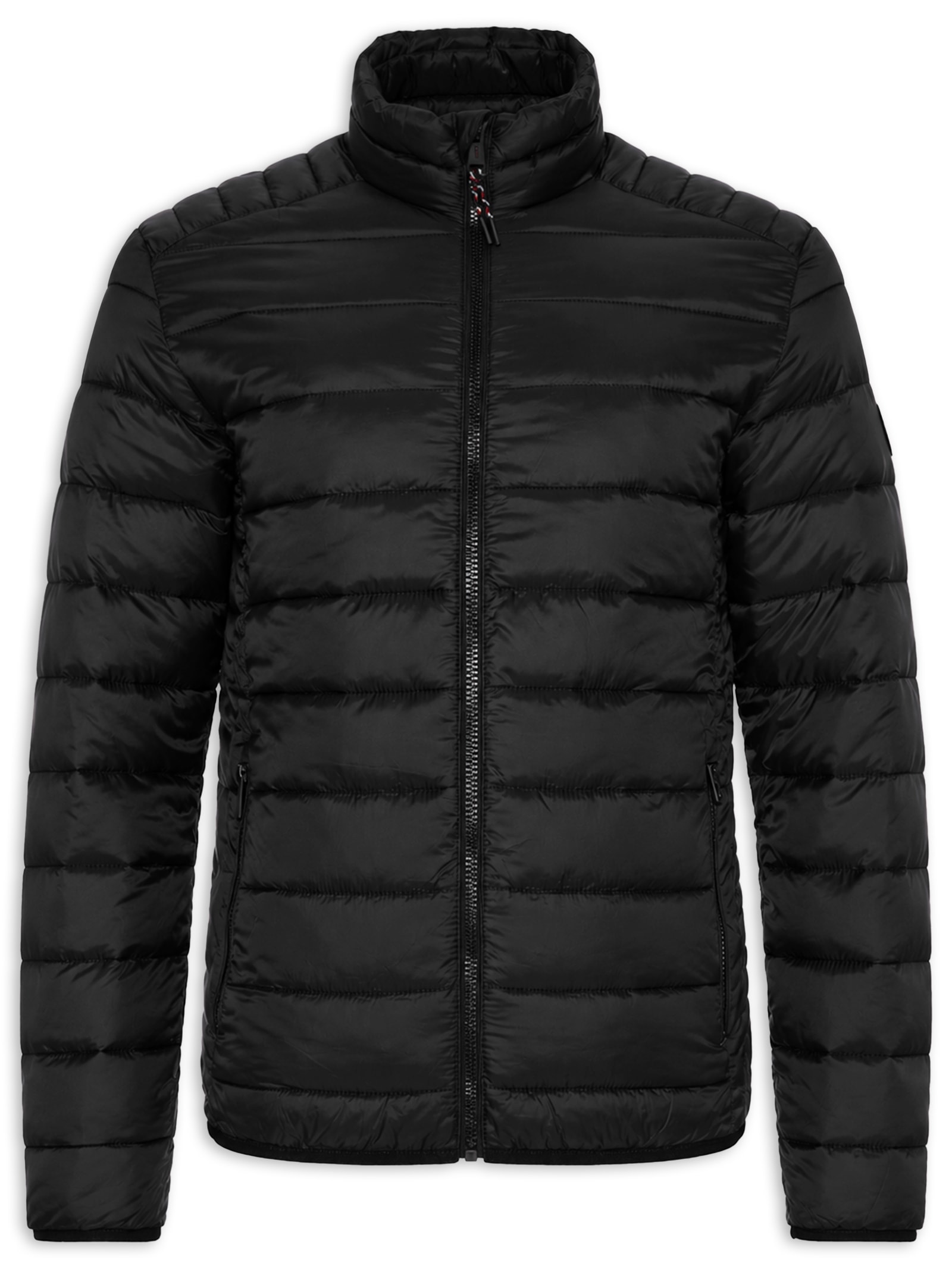 Jaqueta Masculina Bradley Light Puffer Preto Jack & Jones