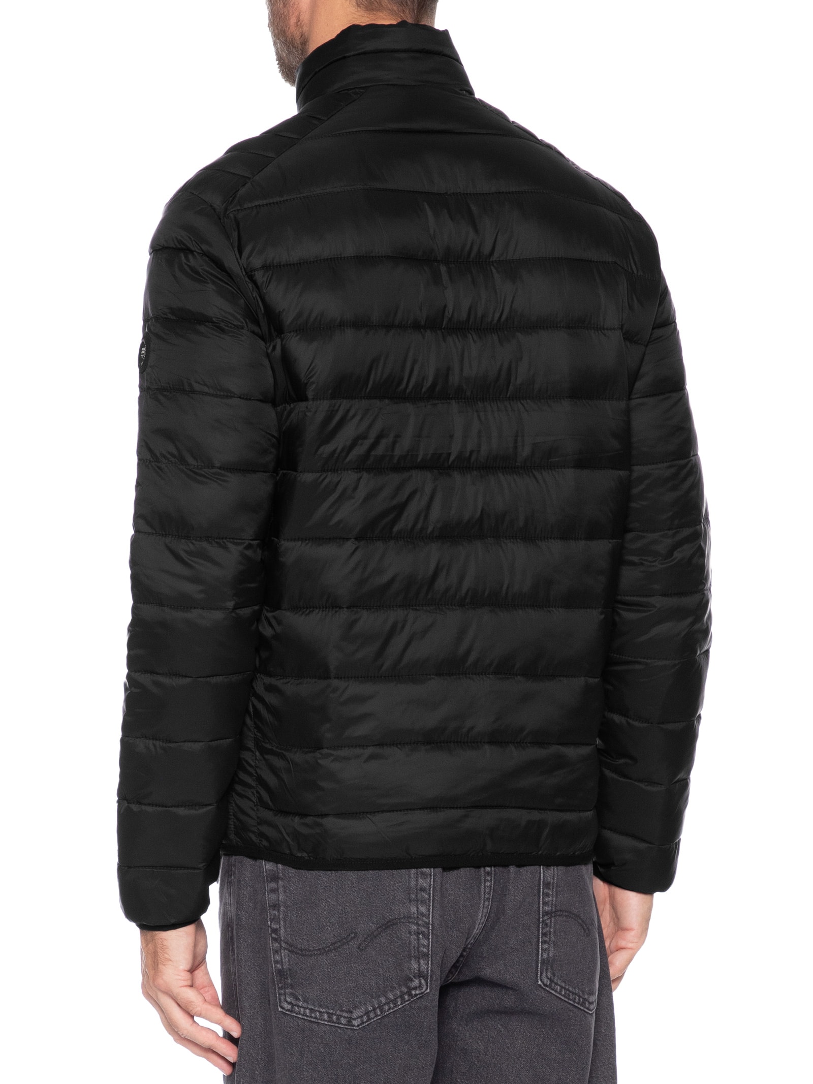 Jaqueta Masculina Bradley Light Puffer Preto Jack & Jones