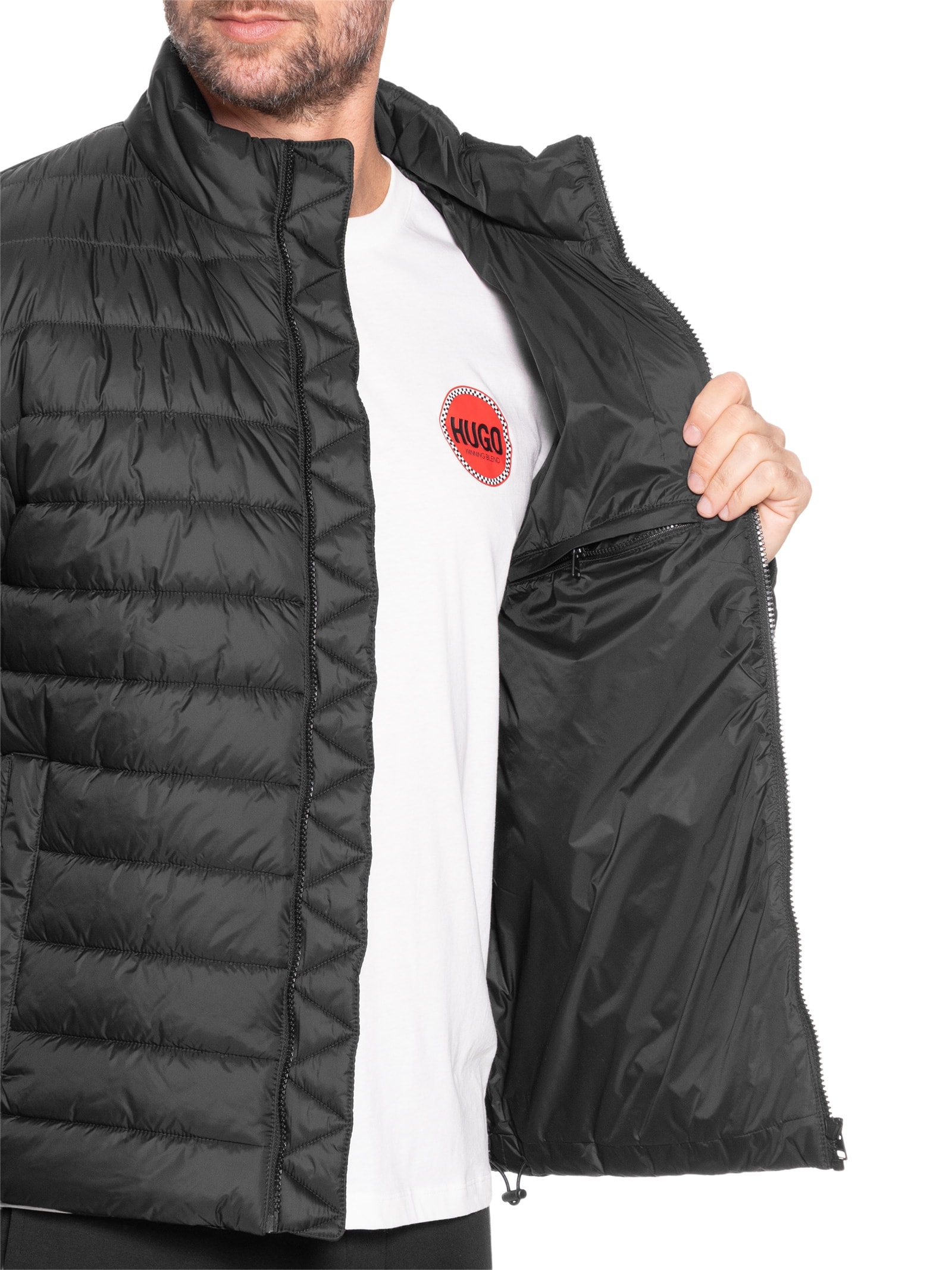 Jaqueta Masculina Brenti Preto Hugo