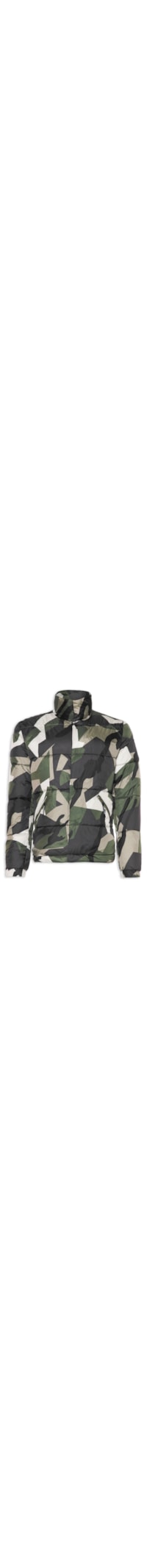 Jaqueta Masculina Camuflada - Verde