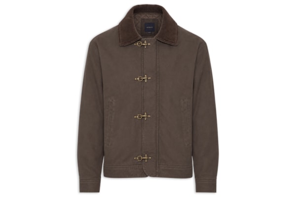 Jaqueta Masculina Canvas Harrington - Marrom