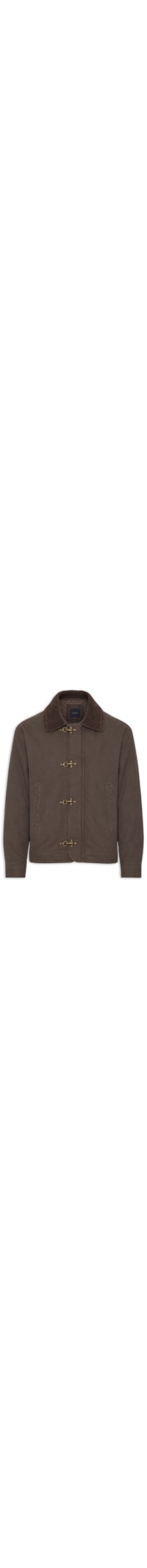 Jaqueta Masculina Canvas Harrington - Marrom