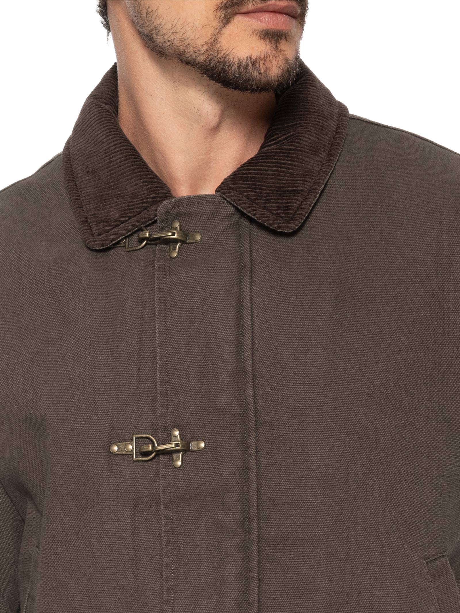 Jaqueta Masculina Canvas Harrington Marrom Cotton On