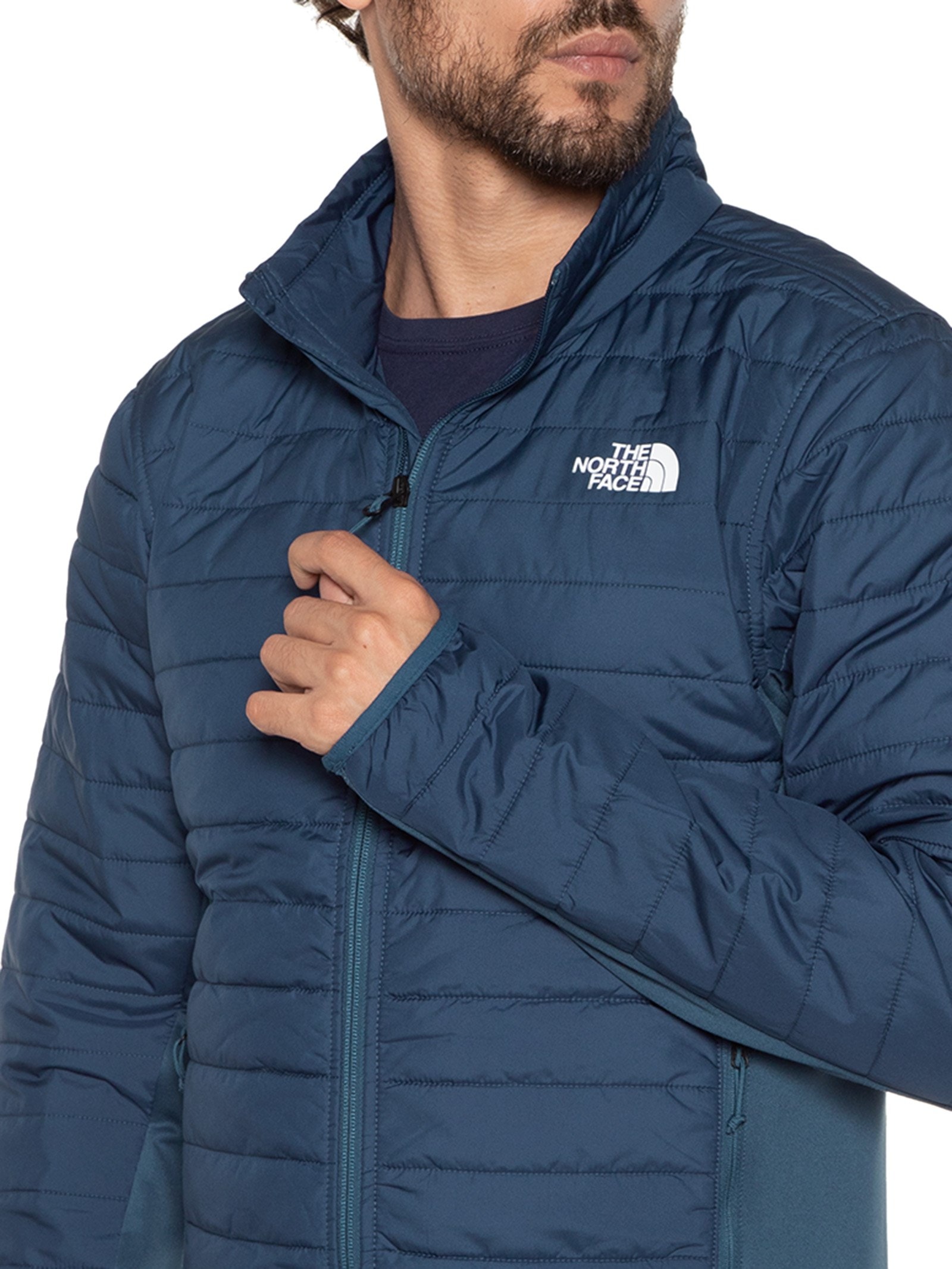 The North Face - Jaqueta Masculina Canyonlands Hybrid - Azul