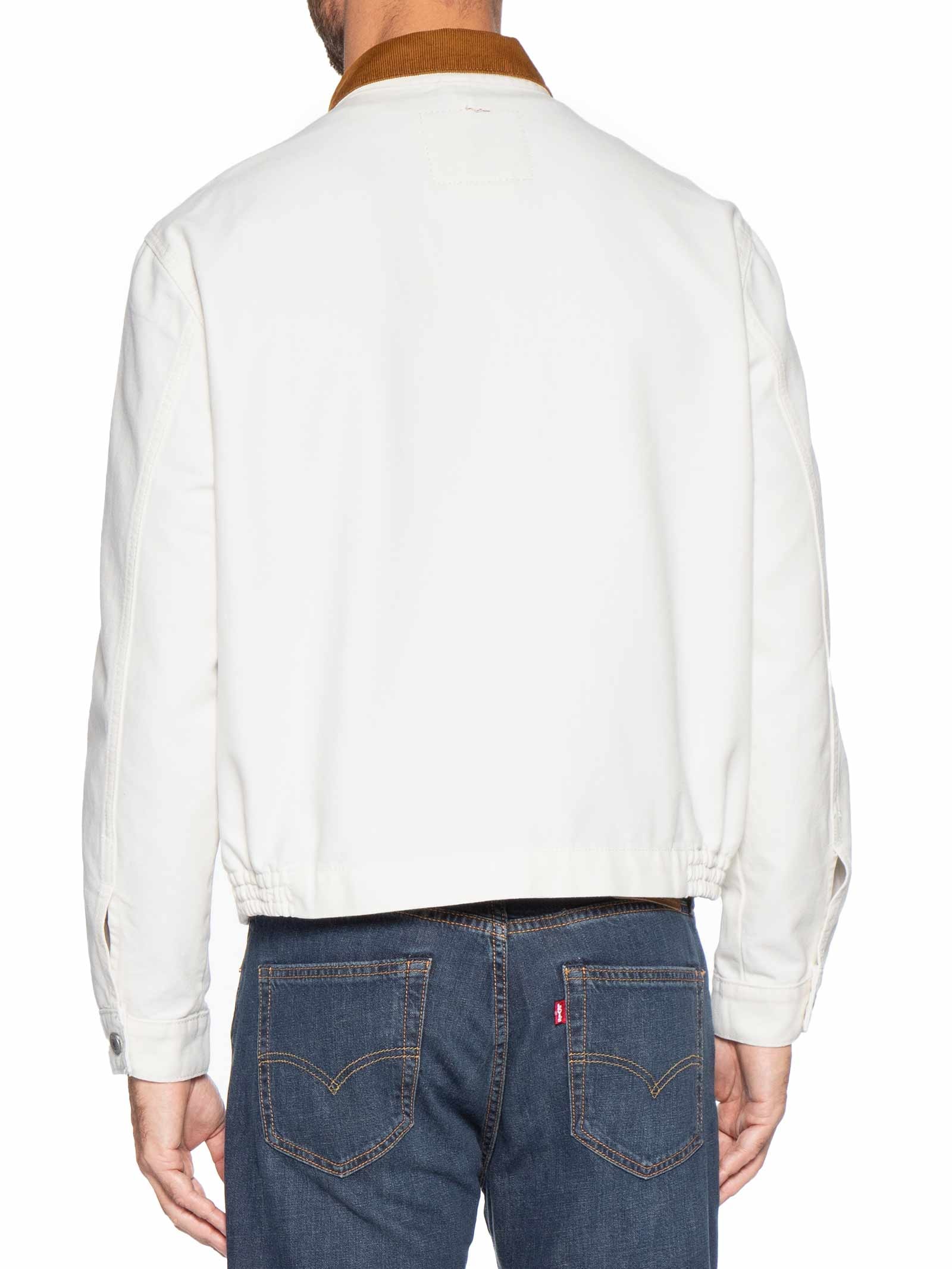 Jaqueta Masculina Castro Full Zip – Branco Levi's