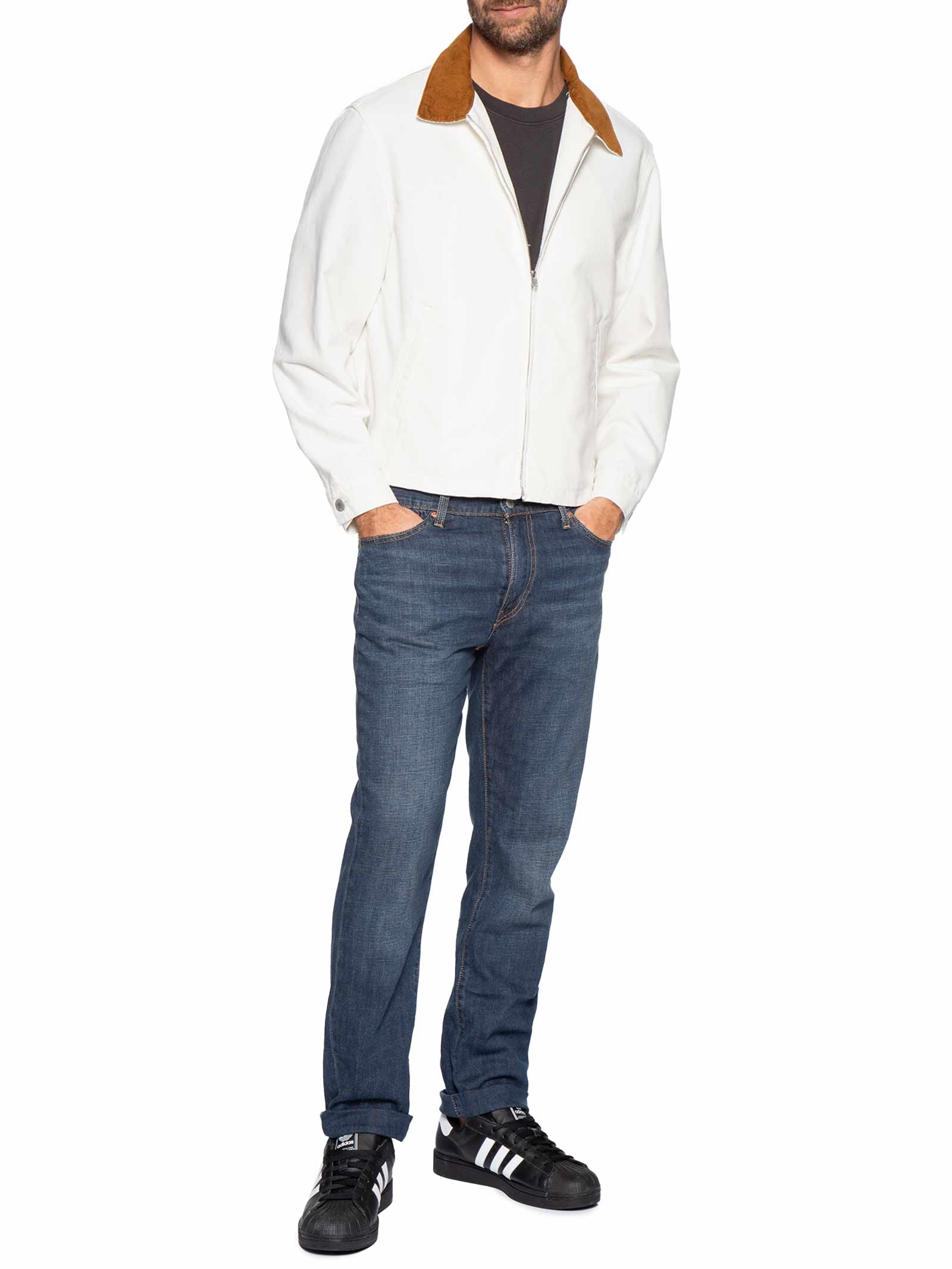 Jaqueta Masculina Castro Full Zip – Branco Levi's