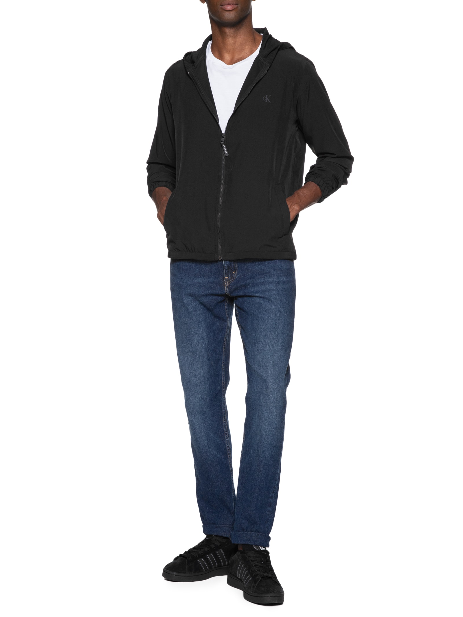 Jaqueta Masculina Ckj Flex Preta Calvin Klein Jeans