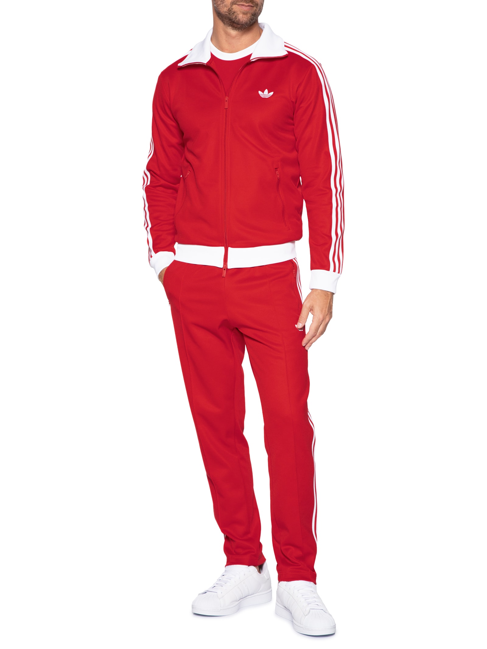 Jaqueta Masculina Clássic TT - Vermelho - Adidas Originals