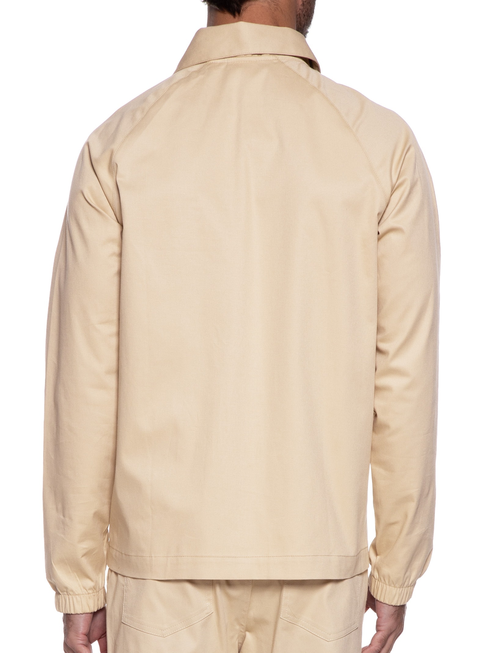 Jaqueta Masculina Coach F-box Bege  Fila