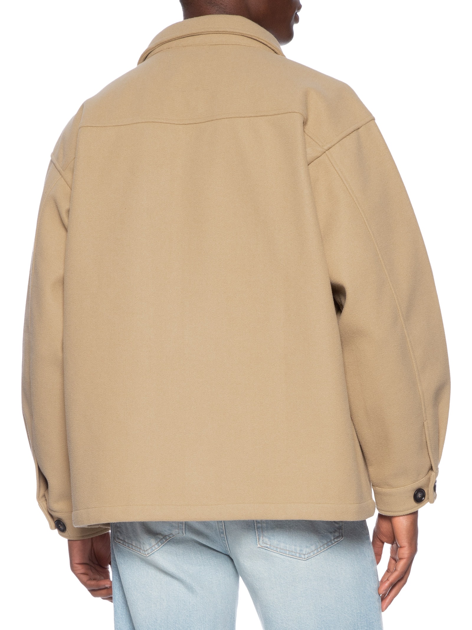 Jaqueta Masculina Com Bolso Frontal Cinza Basiq Men