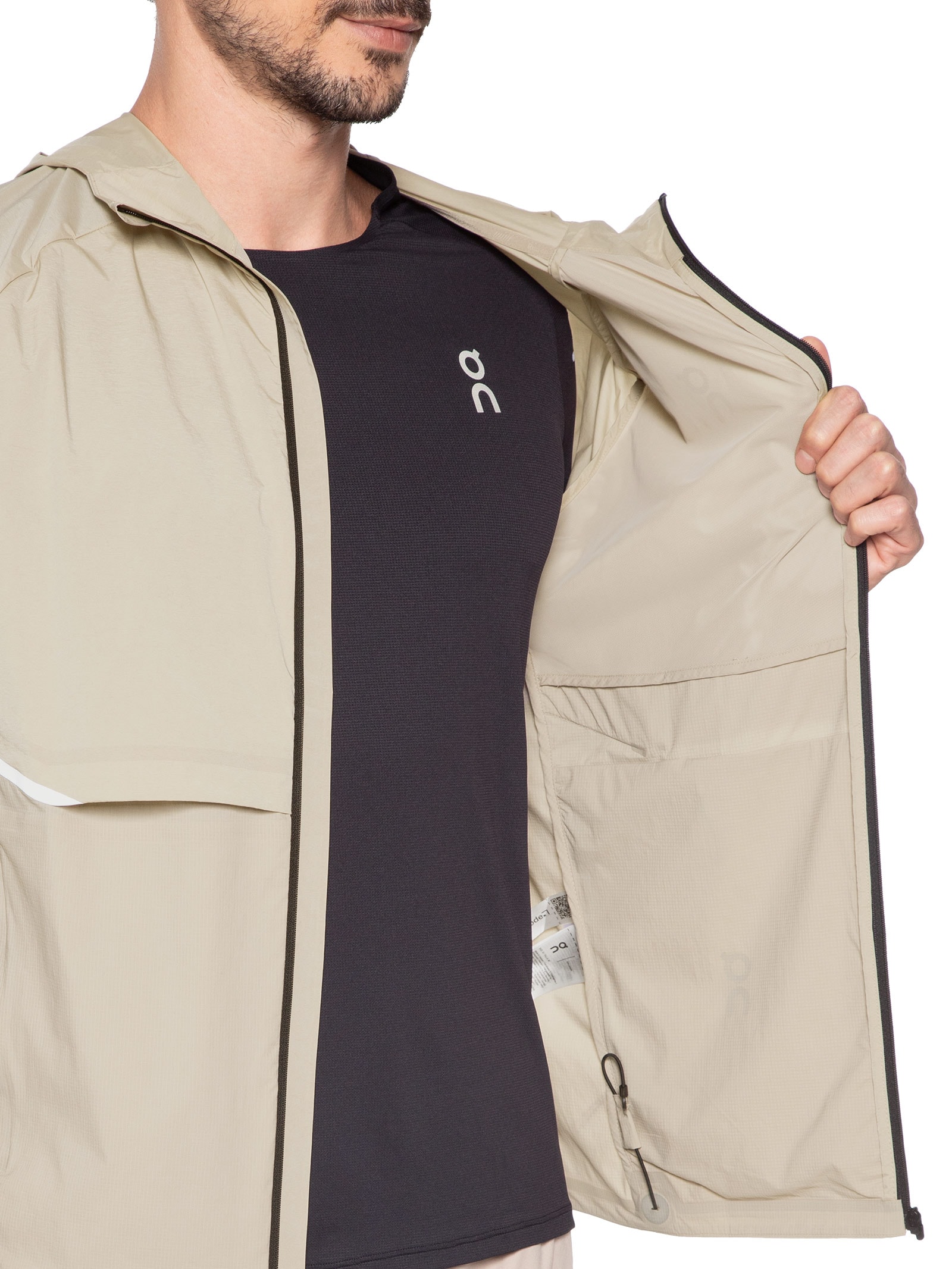 Jaqueta Masculina Core Jacket Bege On Running