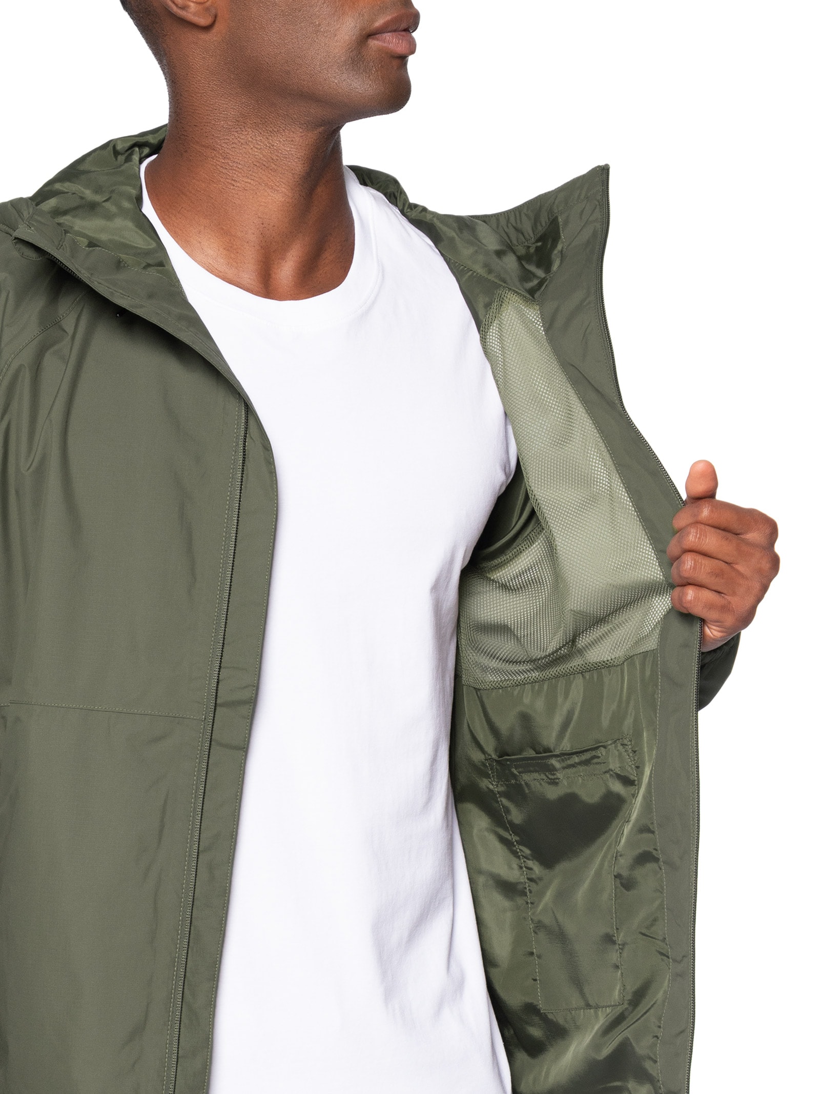 Jaqueta Masculina Corta-Vento Antora Rain Dryvent - Verde - The