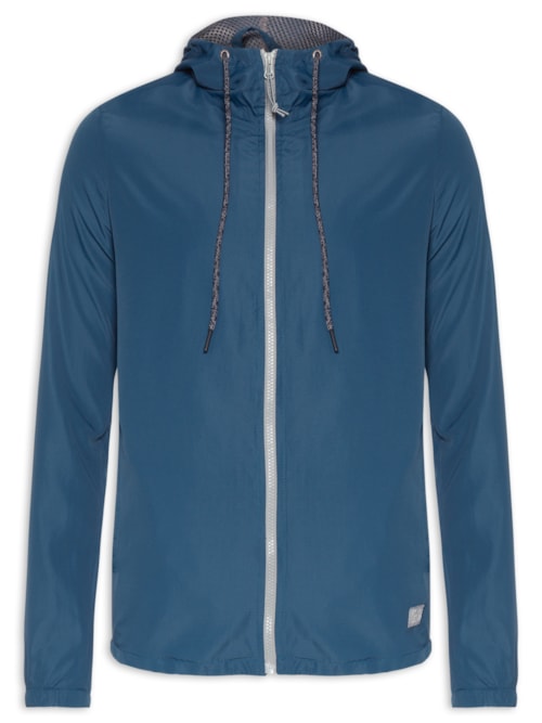 Jaqueta Masculina Corta Vento – Azul