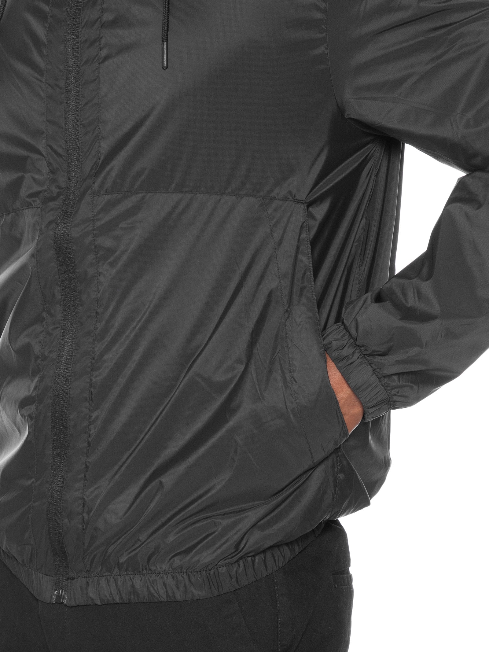 Jaqueta Masculina Corta Vento Bag Preto Basiq Men