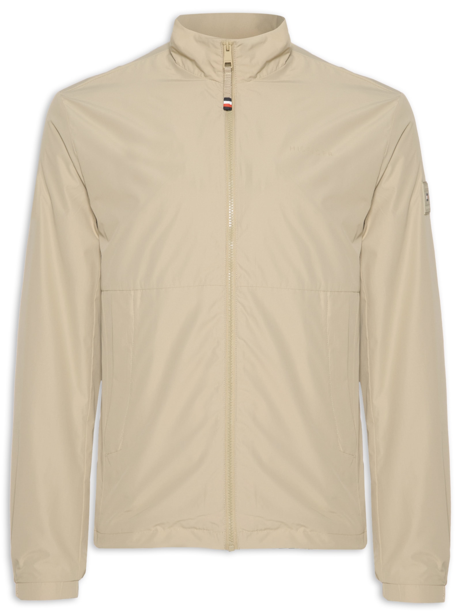 Jaqueta Masculina Corta Vento Branded – Bege Tommy Hilfiger