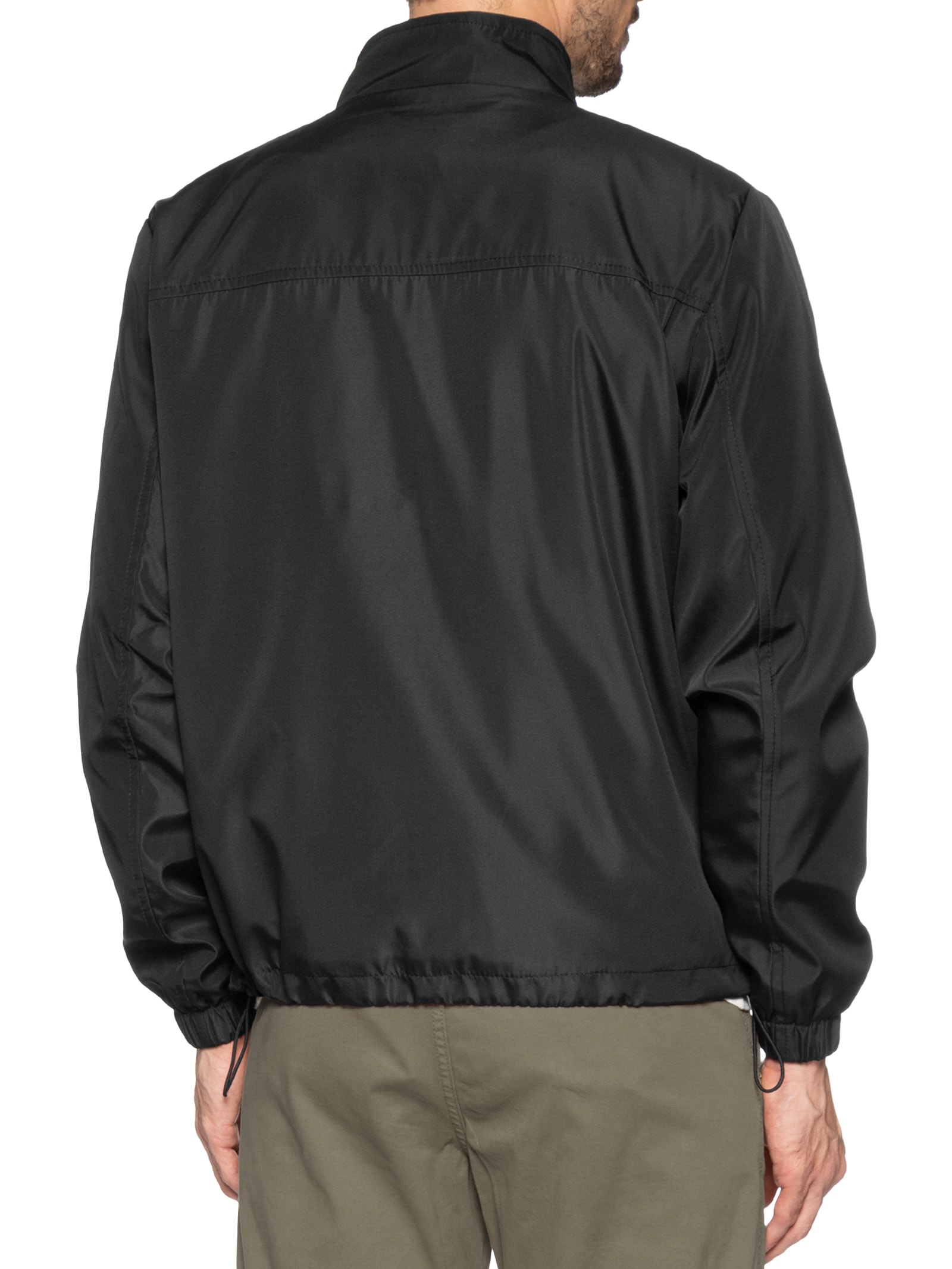 Jaqueta Masculina Corta Vento Casual Preto Basiq Men