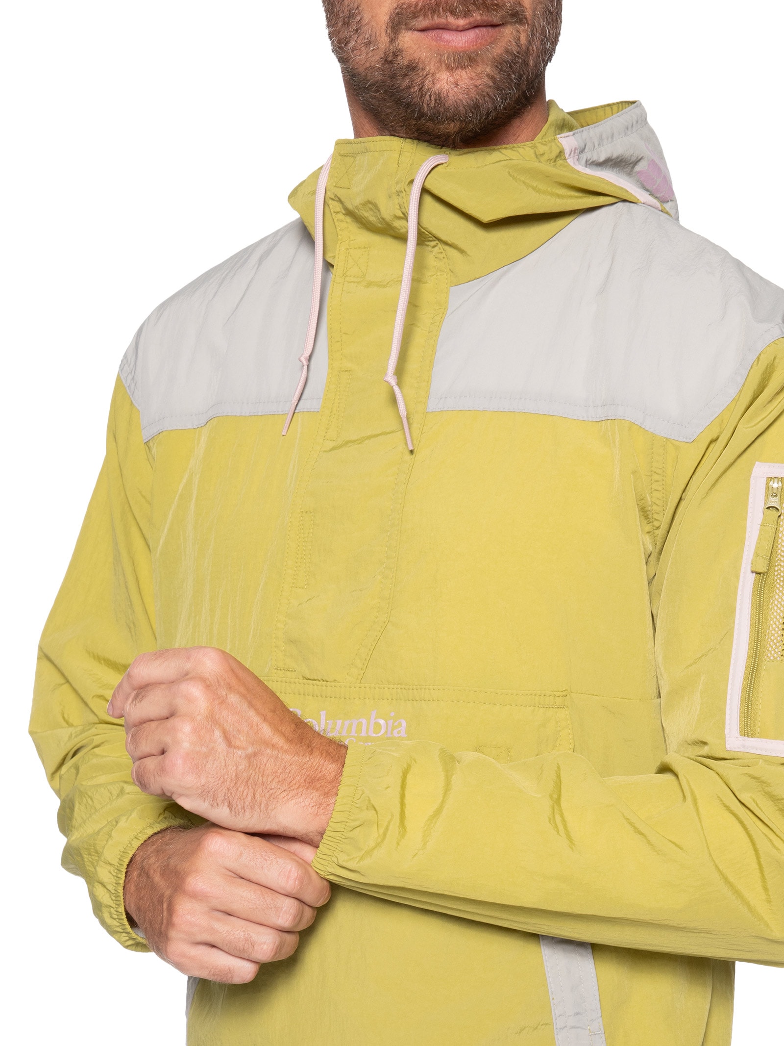 Jaqueta Masculina Corta Vento Challenger™ Windbreaker Anorak Verde Columbia
