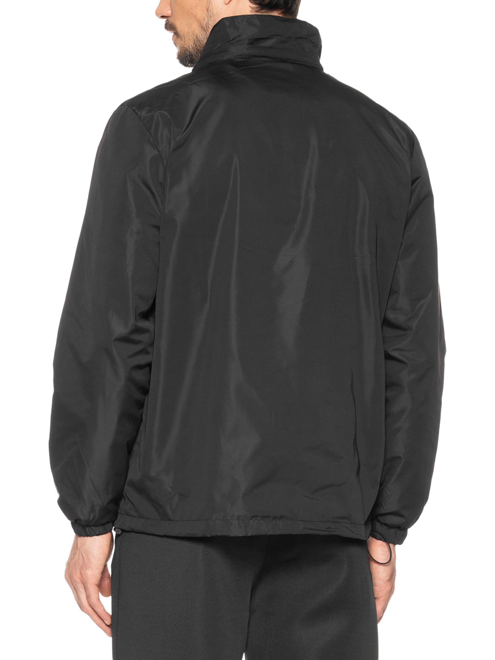 2 Essential - Jaqueta Masculina Corta Vento Com Capuz C84 - Preto