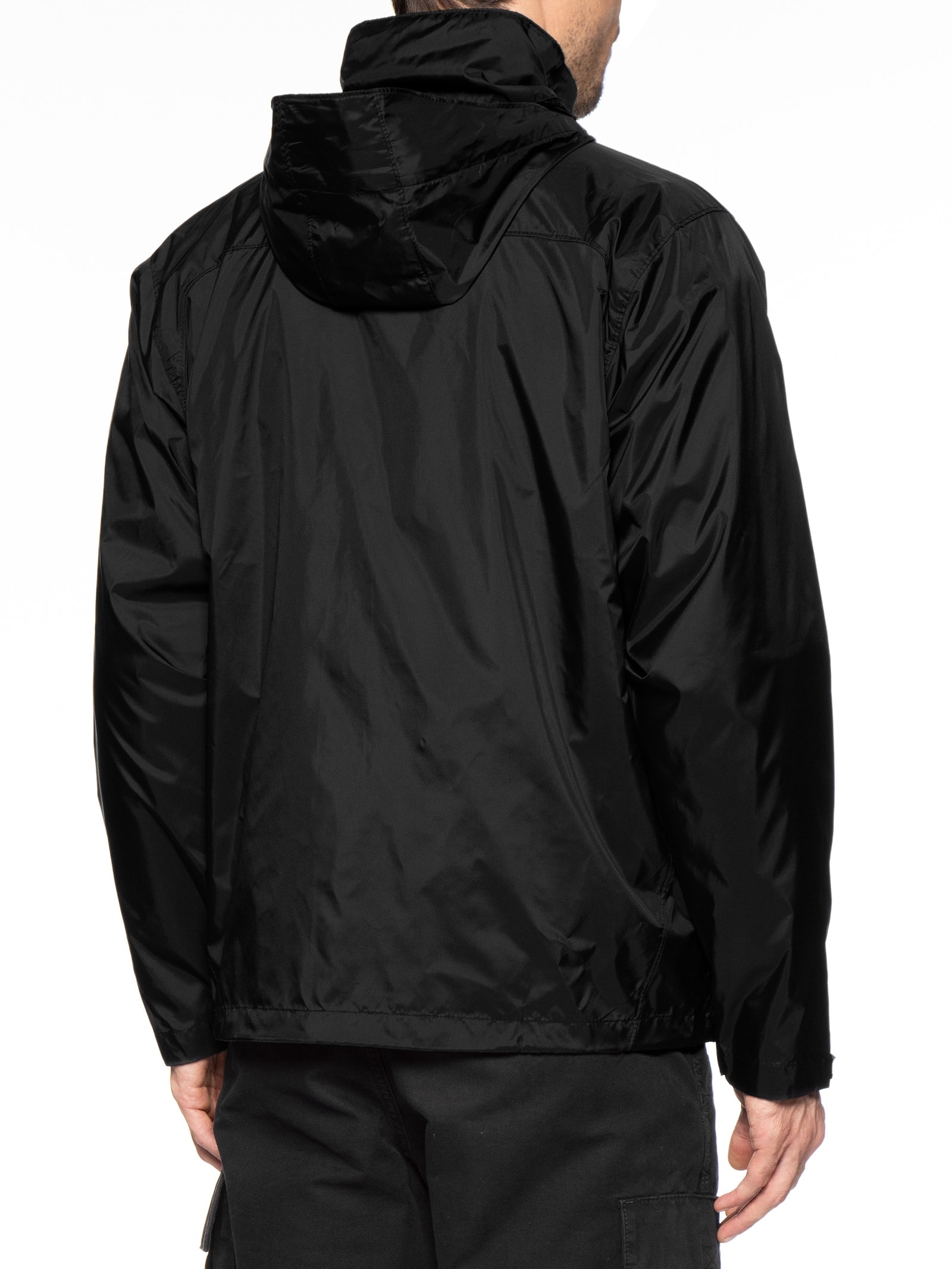 Jaqueta Masculina Corta-Vento Glennaker Lake II Com Capuz Preto Columbia