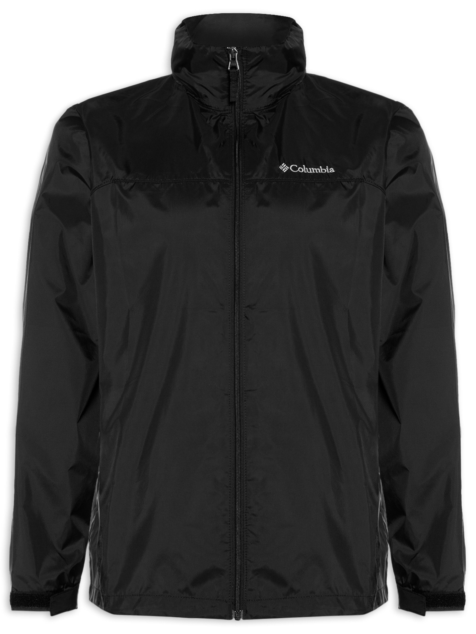 Jaqueta Masculina Corta-Vento Glennaker Lake II Com Capuz Preto Columbia