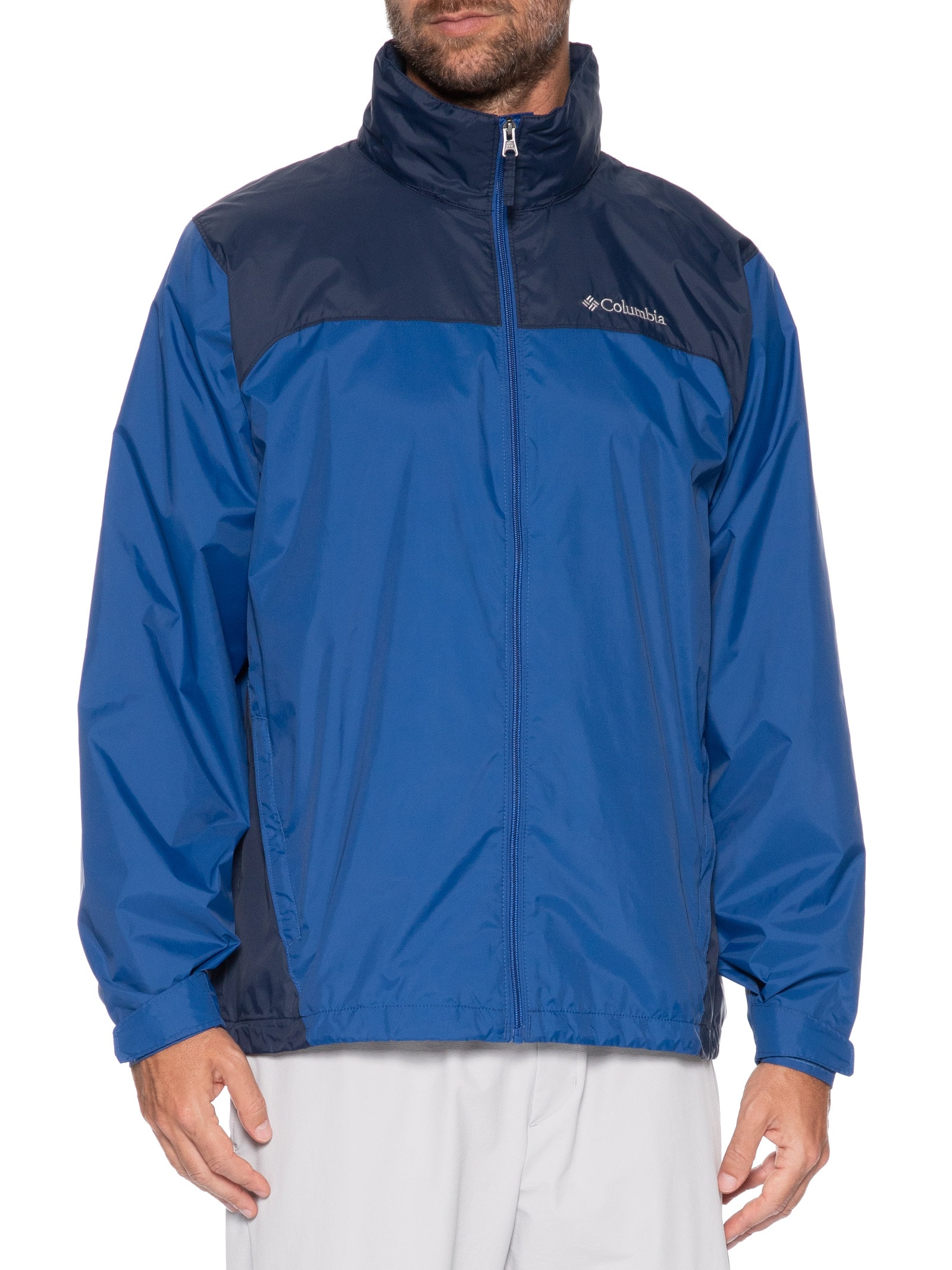 Jaqueta Masculina Corta Vento Glennaker Lake™ II Rain Azul Columbia