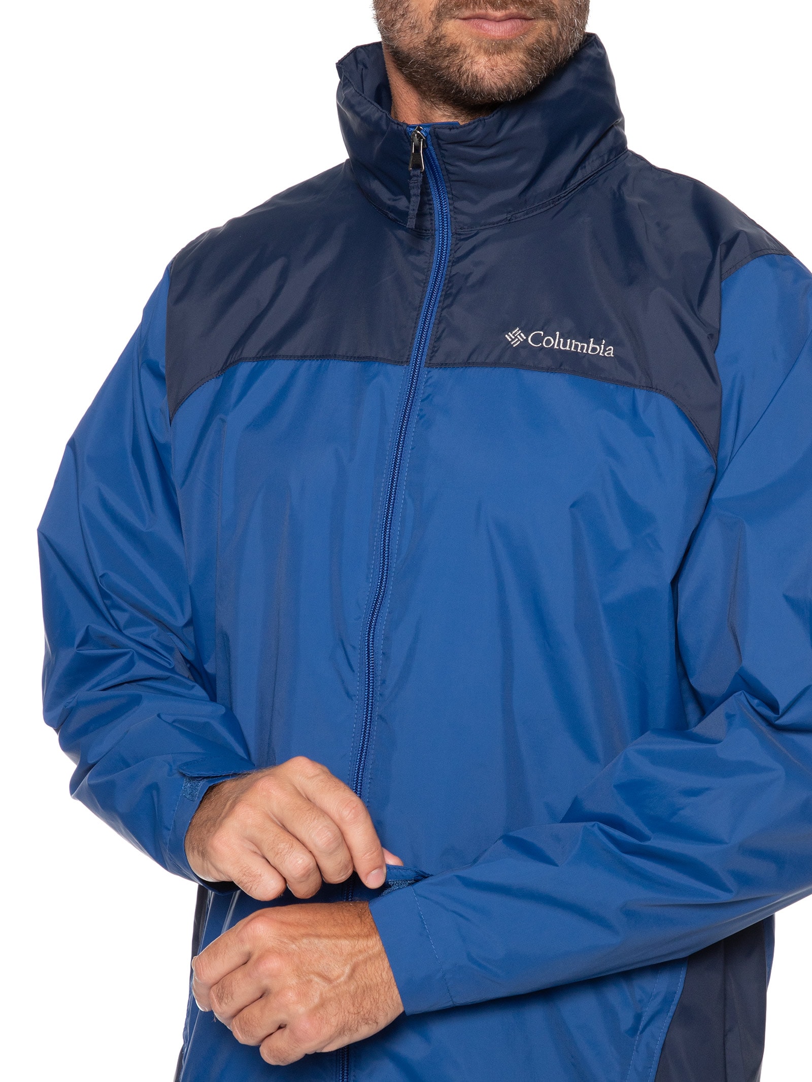 Jaqueta Masculina Corta Vento Glennaker Lake™ II Rain Azul Columbia