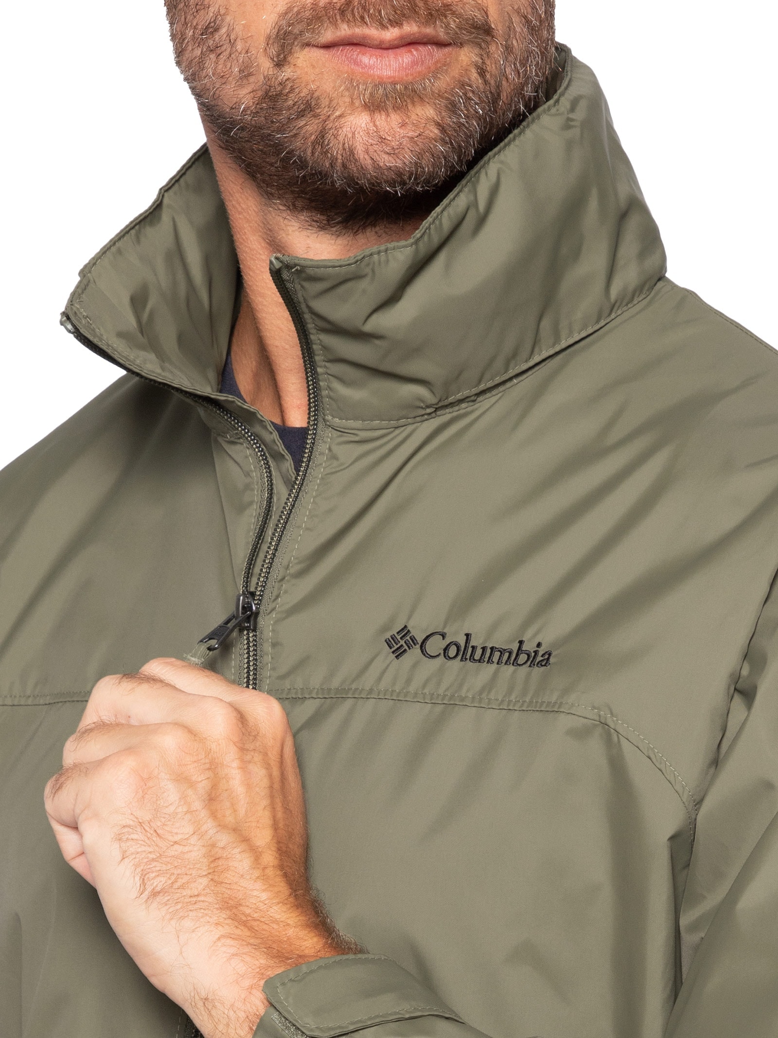 Jaqueta Masculina Corta-Vento Glennaker – Verde Columbia
