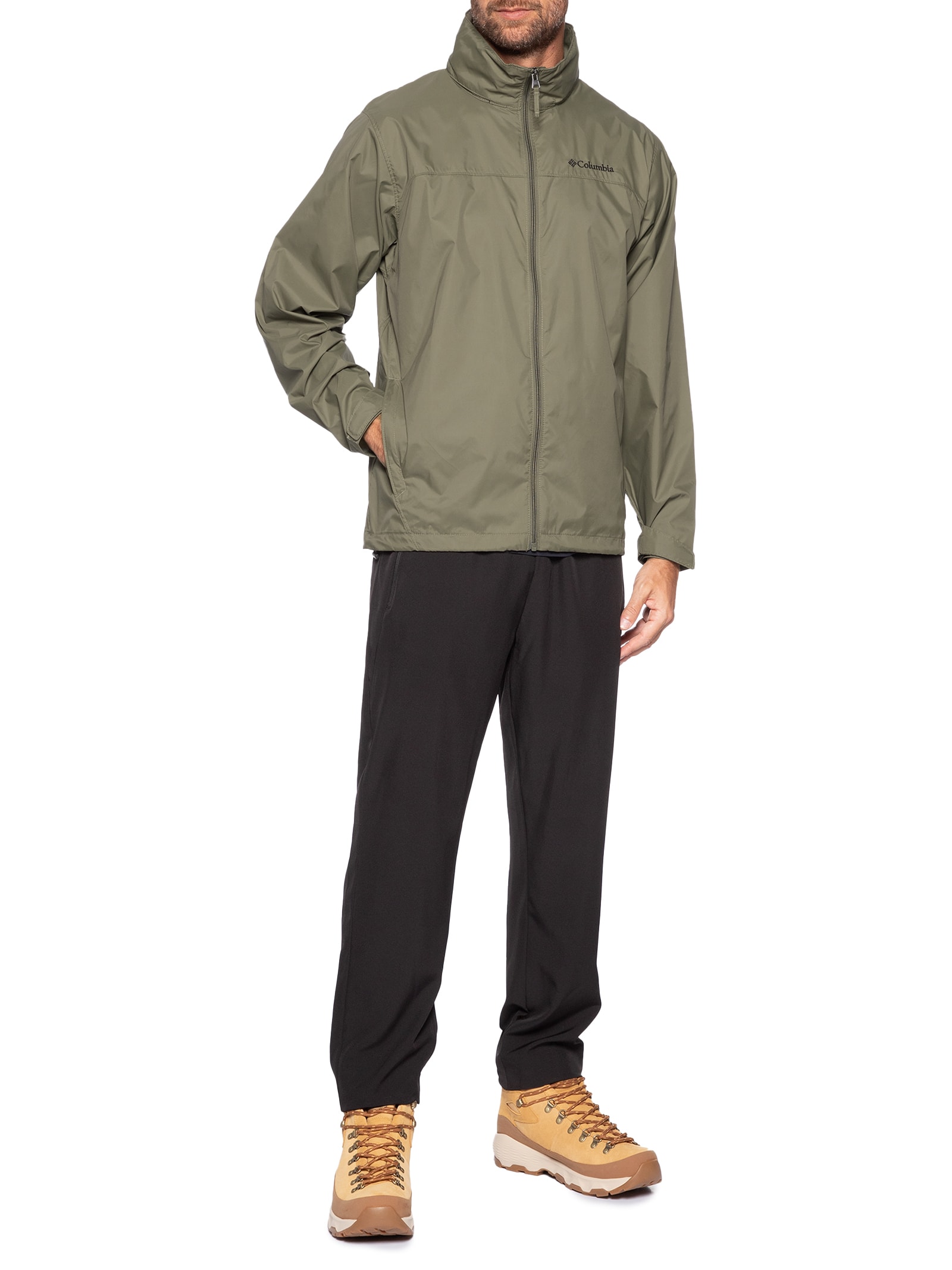 Jaqueta Masculina Corta-Vento Glennaker – Verde Columbia