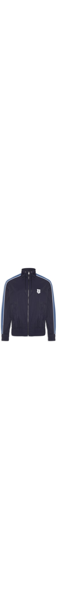 Jaqueta Masculina Corta Vento Gola Alta - Azul