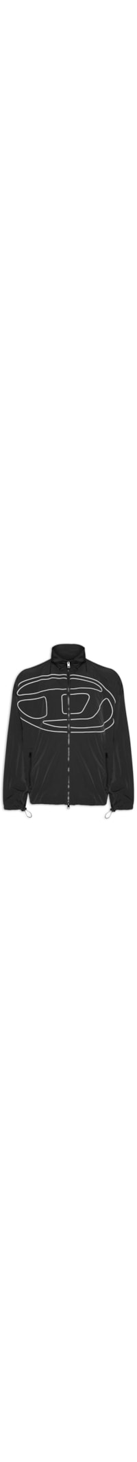 Jaqueta Masculina Corta Vento J Vatel com Big Logo Bordado - Preto