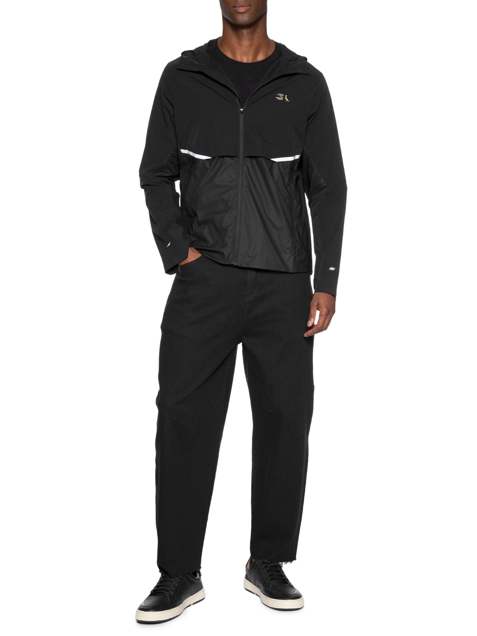 Jaqueta Masculina Corta Vento Performance Senna Preto Reserva