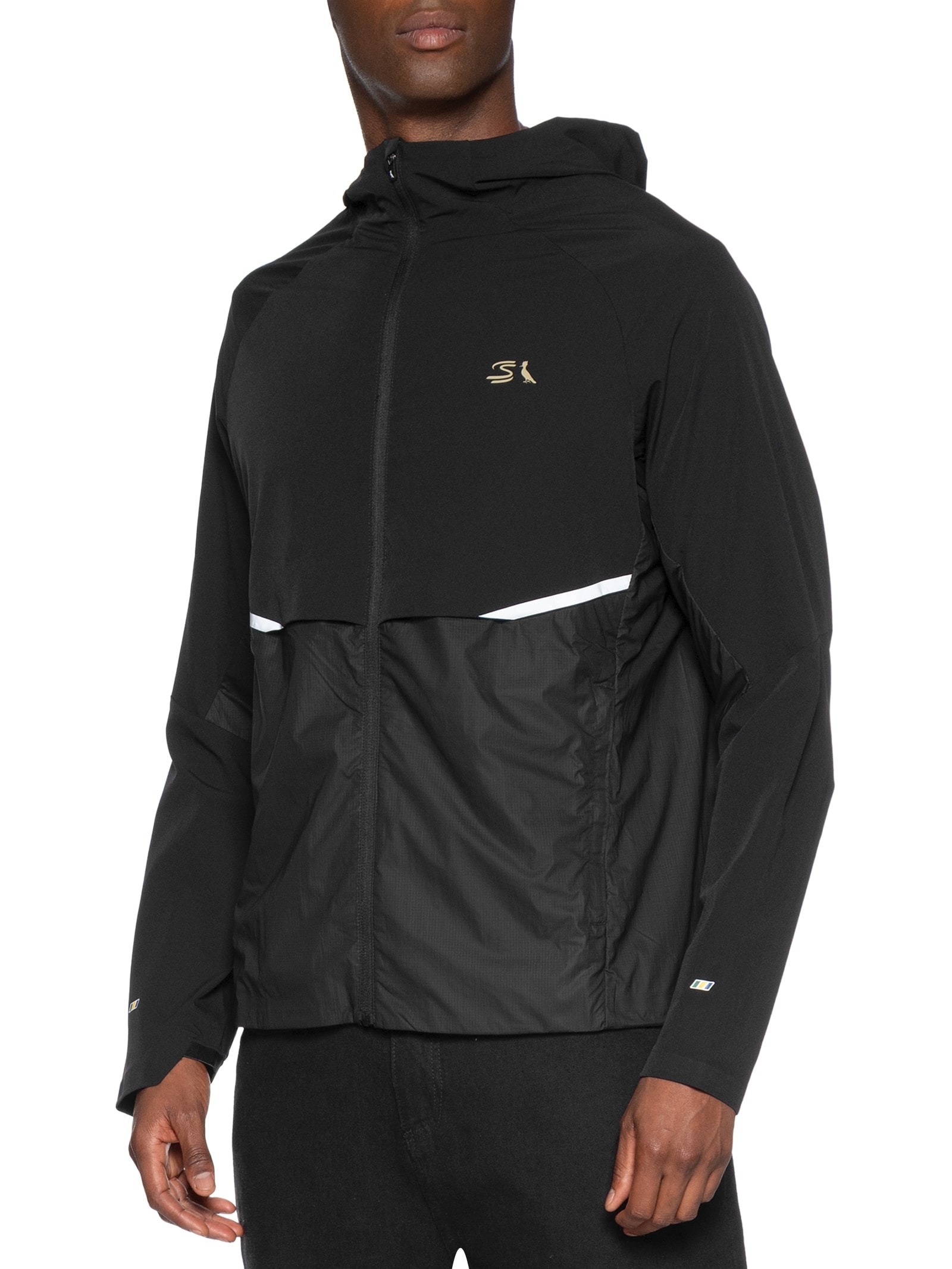 Jaqueta Masculina Corta Vento Performance Senna Preto Reserva