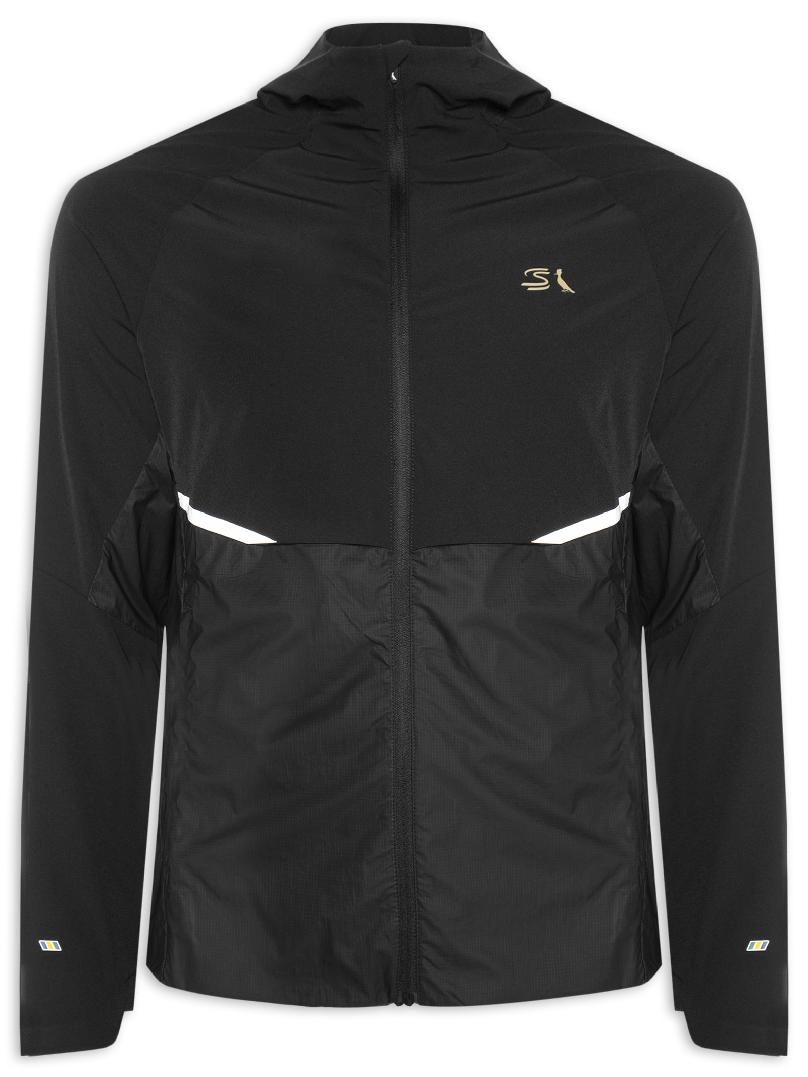 Jaqueta Masculina Corta Vento Performance Senna – Preto Reserva