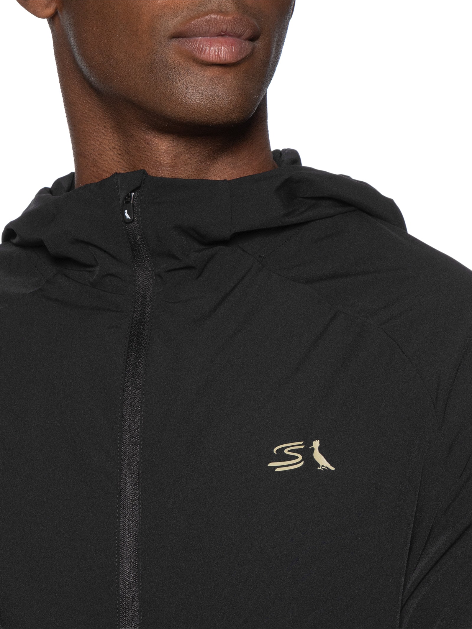 Jaqueta Masculina Corta Vento Performance Senna – Preto Reserva