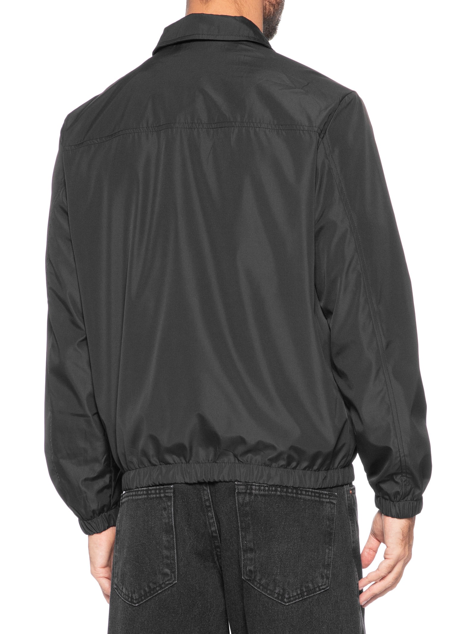 Jaqueta Masculina Corta Vento Preto Basiq Men