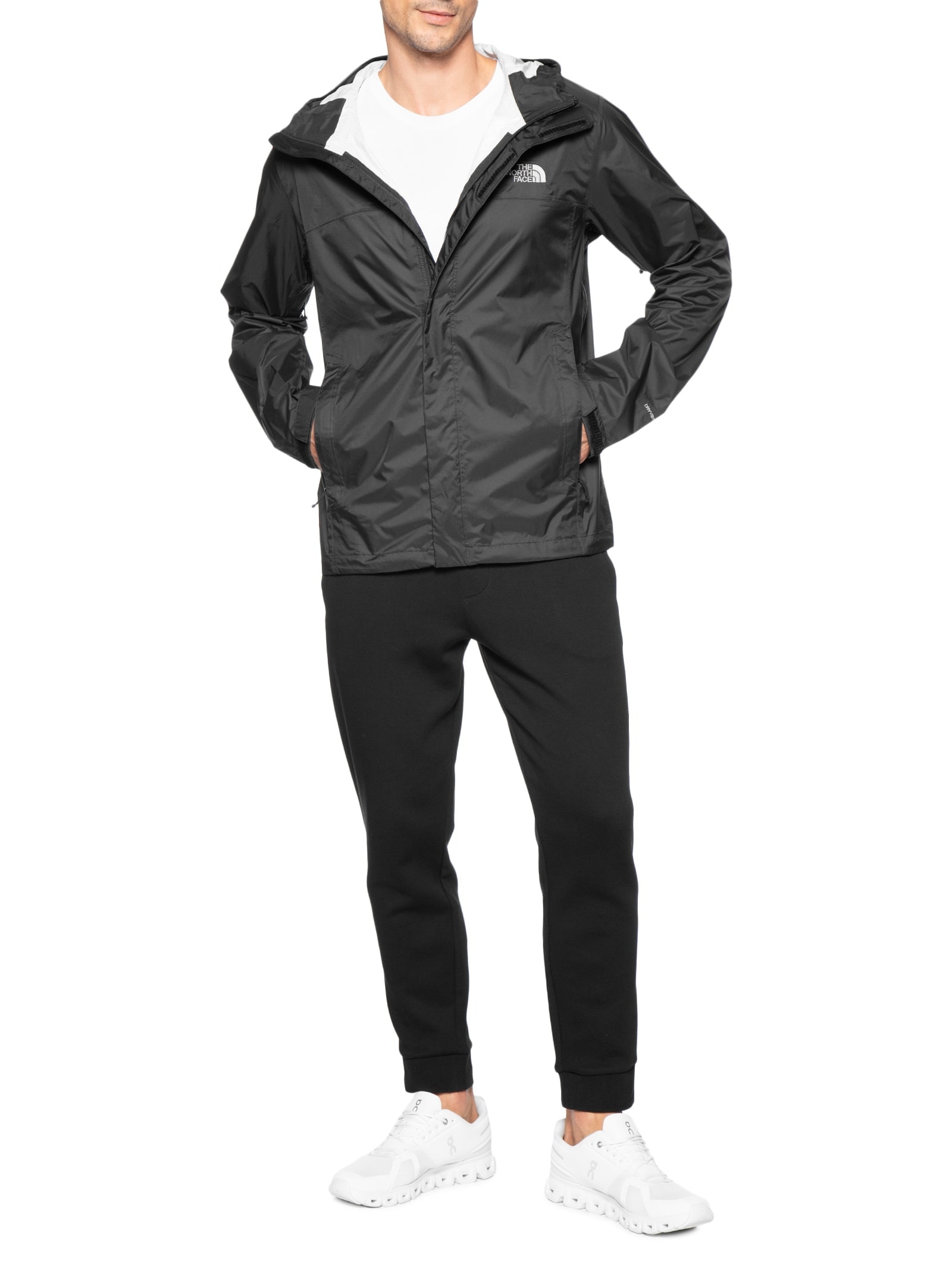 Jaqueta Masculina Corta-Vento Venture Dryvent™ Preto The North Face