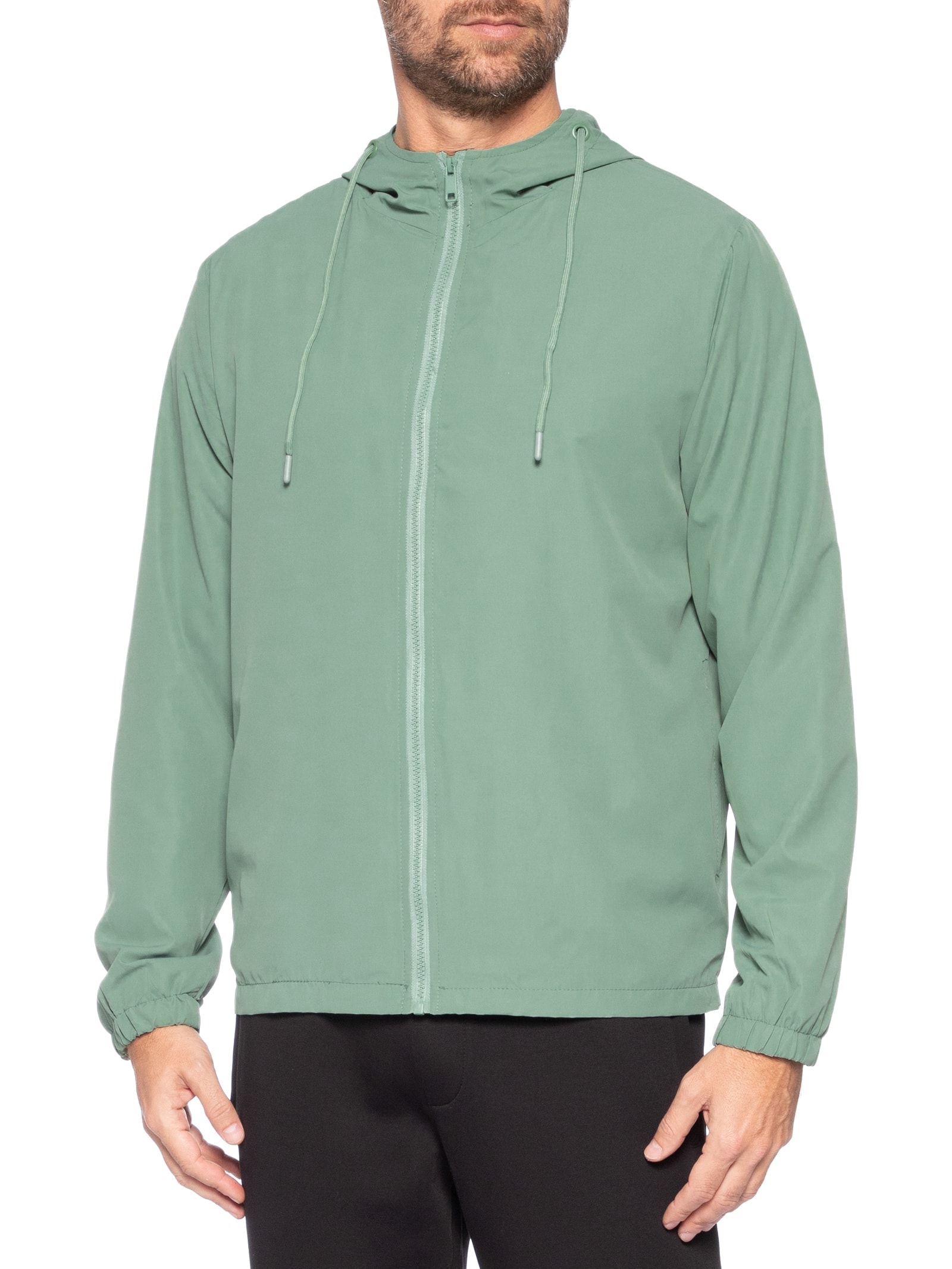 Jaqueta Masculina Corta Vento Verde Basiq Men