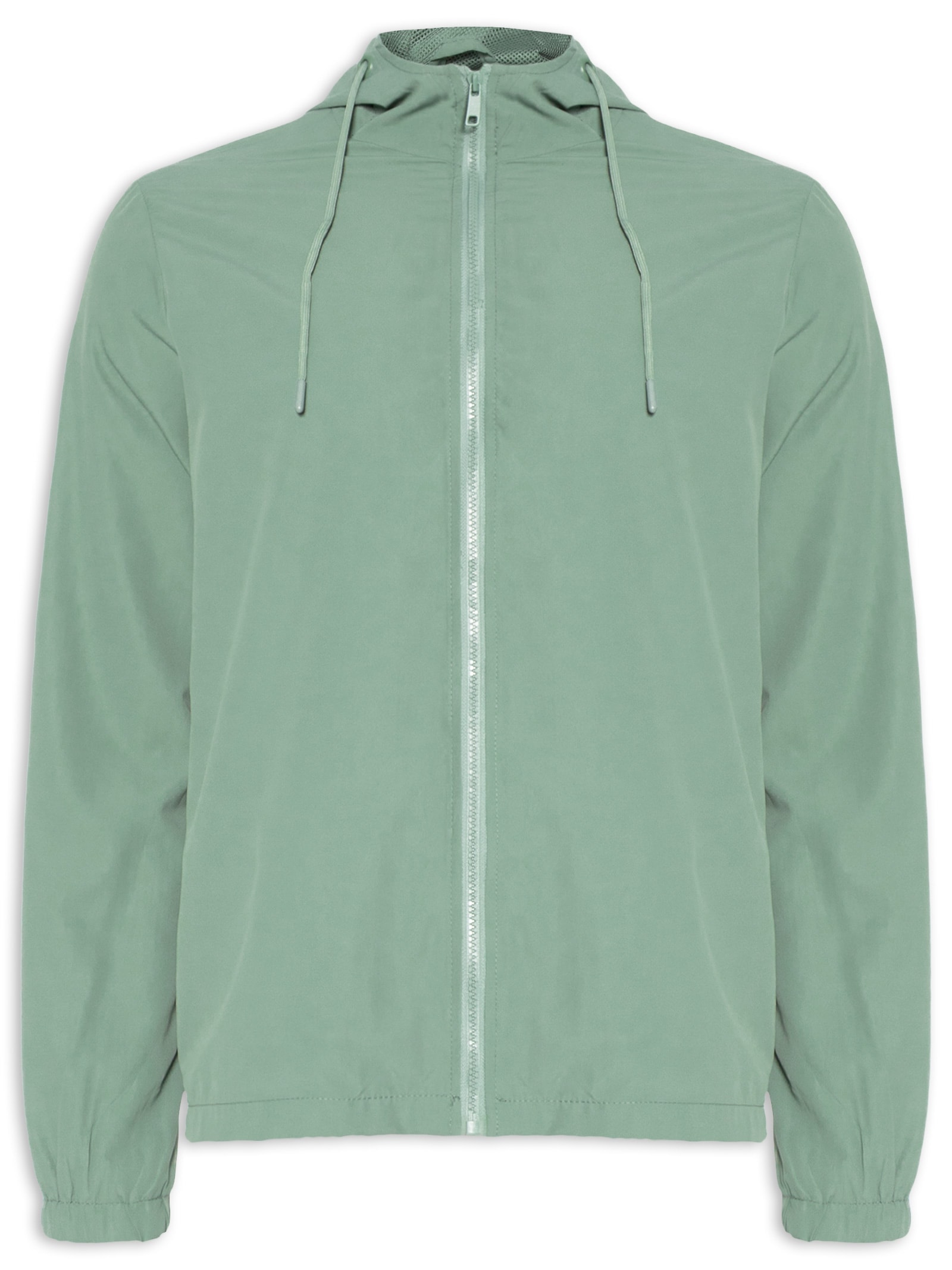 Jaqueta Masculina Corta Vento Verde Basiq Men