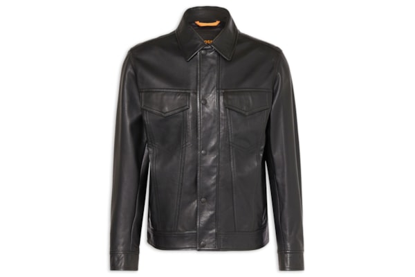 Jaqueta Masculina Couro Jocruz - Preto