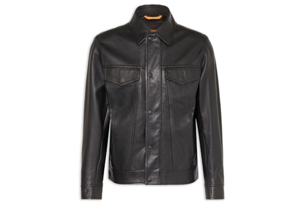 Jaqueta Masculina Couro Jocruz - Preto