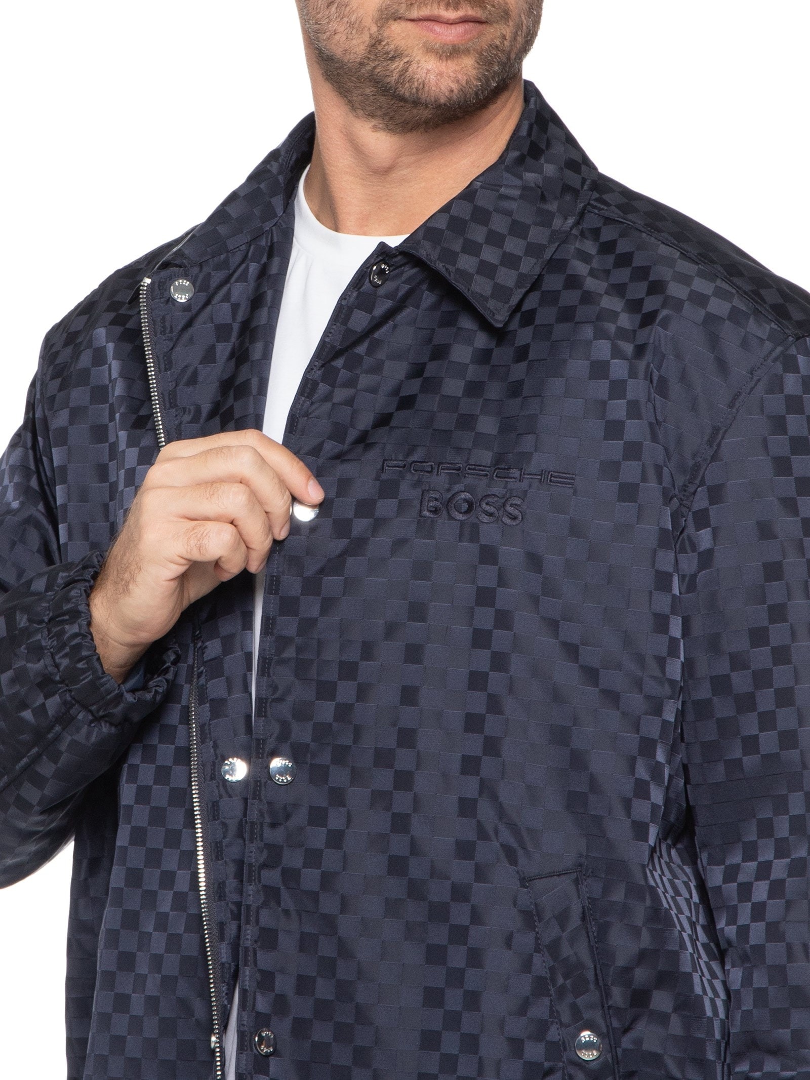 Jaqueta Masculina Crosto Ps Azul Boss