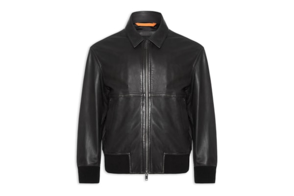 Jaqueta Masculina De Couro Joberg - Marrom