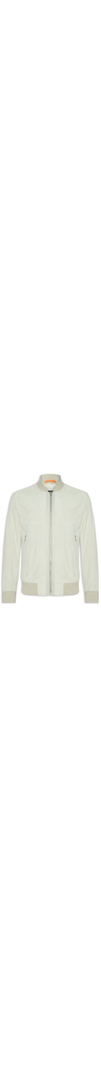Jaqueta Masculina De Couro Johice - Off White