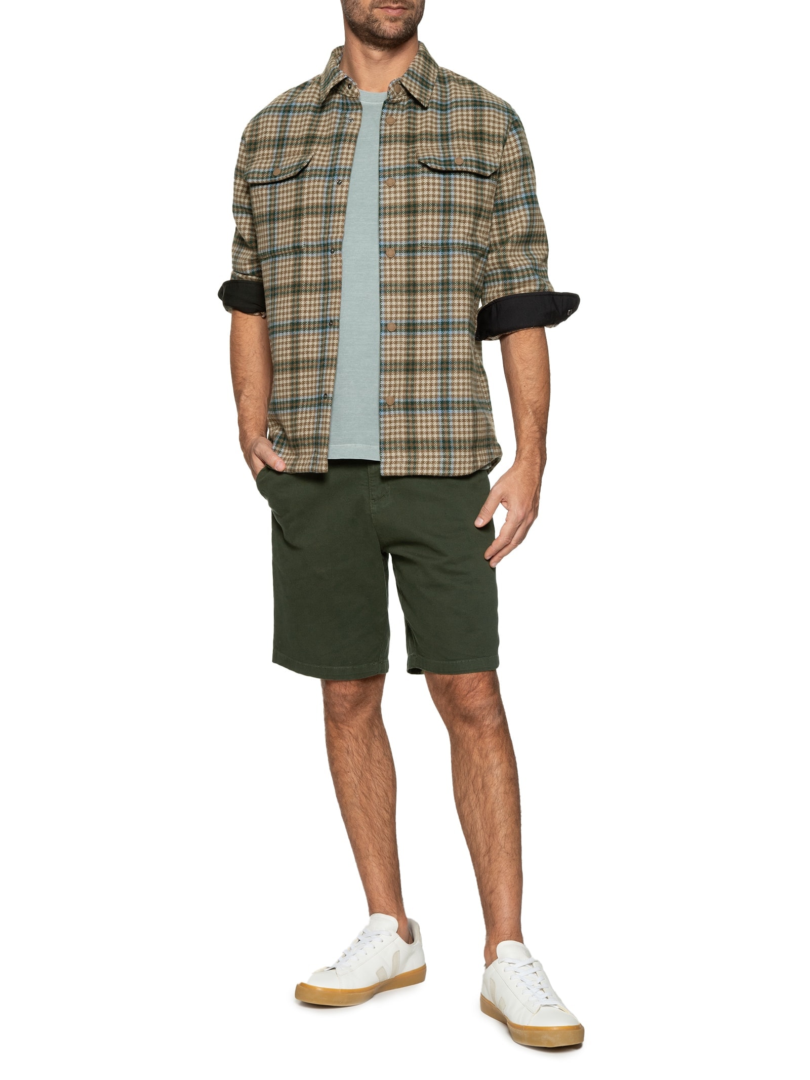 Jaqueta Masculina De Lã Relaxed Fit Marrom Aramis