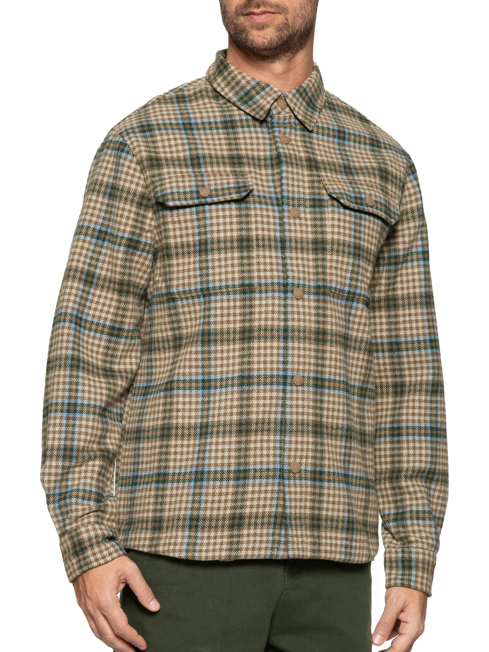 Jaqueta Masculina De Lã Relaxed Fit Marrom Aramis