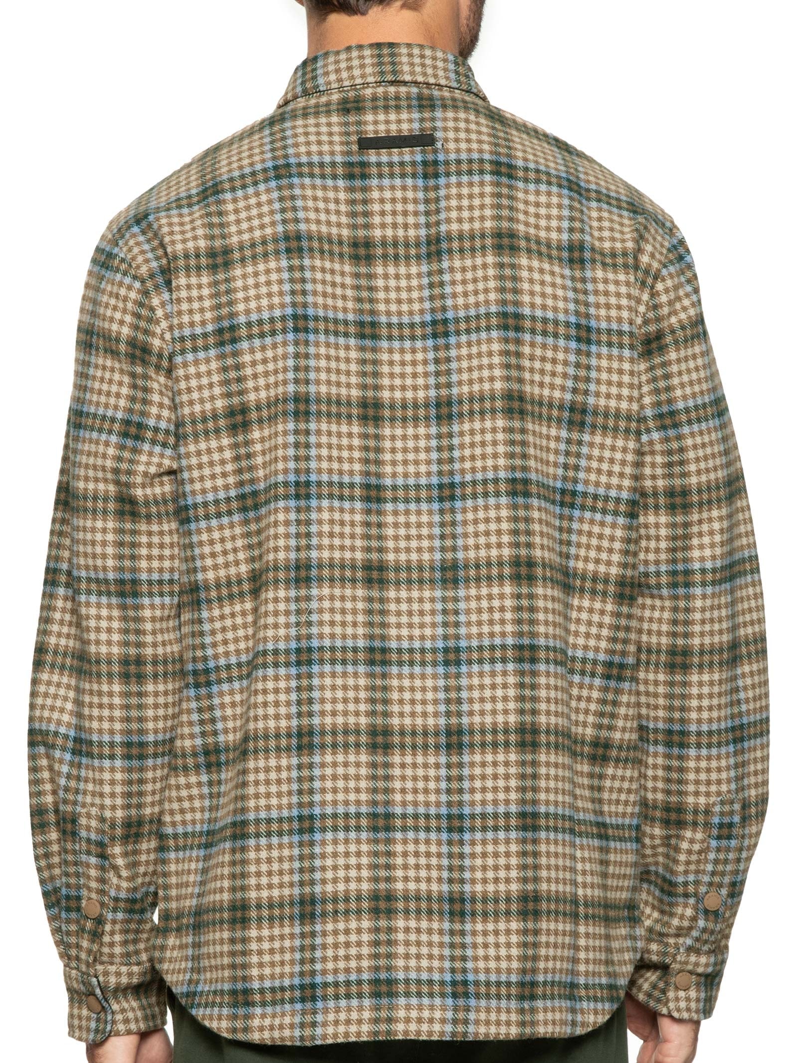 Jaqueta Masculina De Lã Relaxed Fit Marrom Aramis