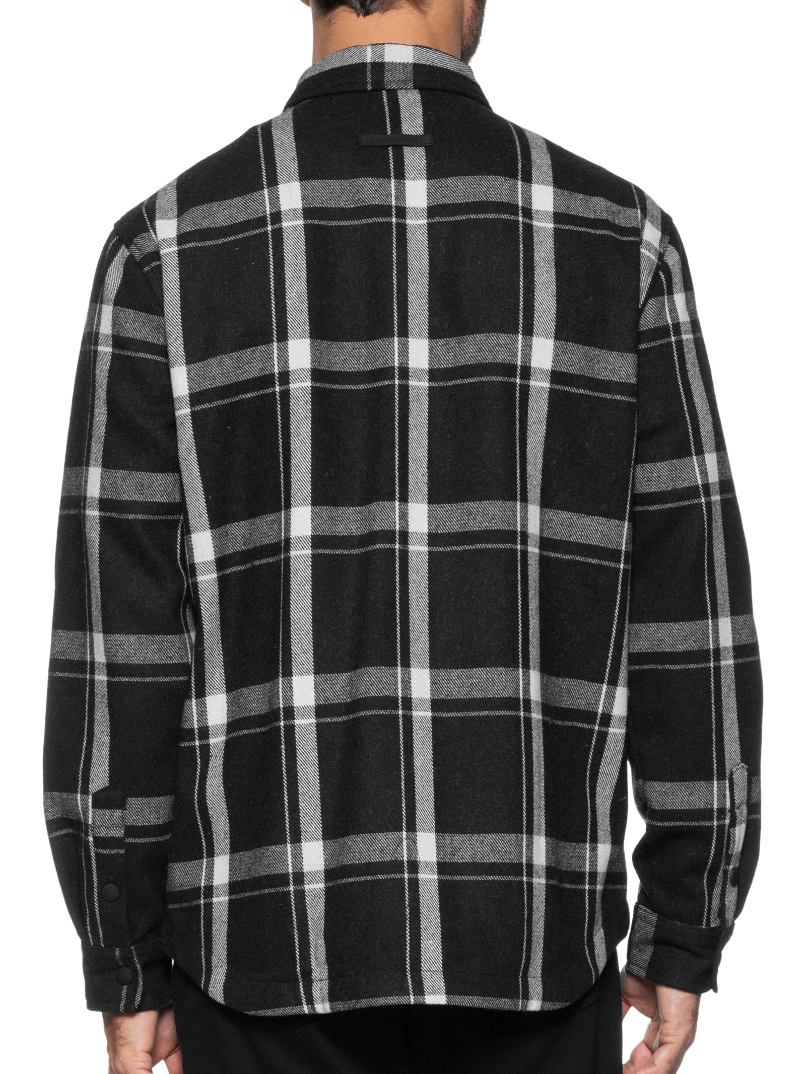 Jaqueta Masculina De Lã Relaxed Fit Preto Aramis