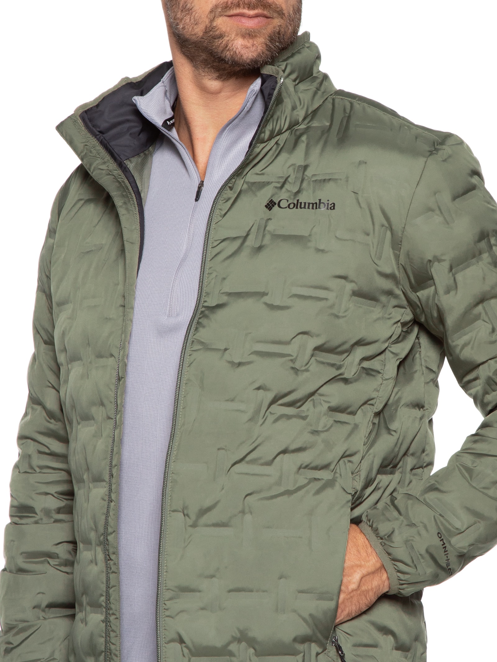 Columbia - Jaqueta Masculina Delta Ridge™ II Down - Verde