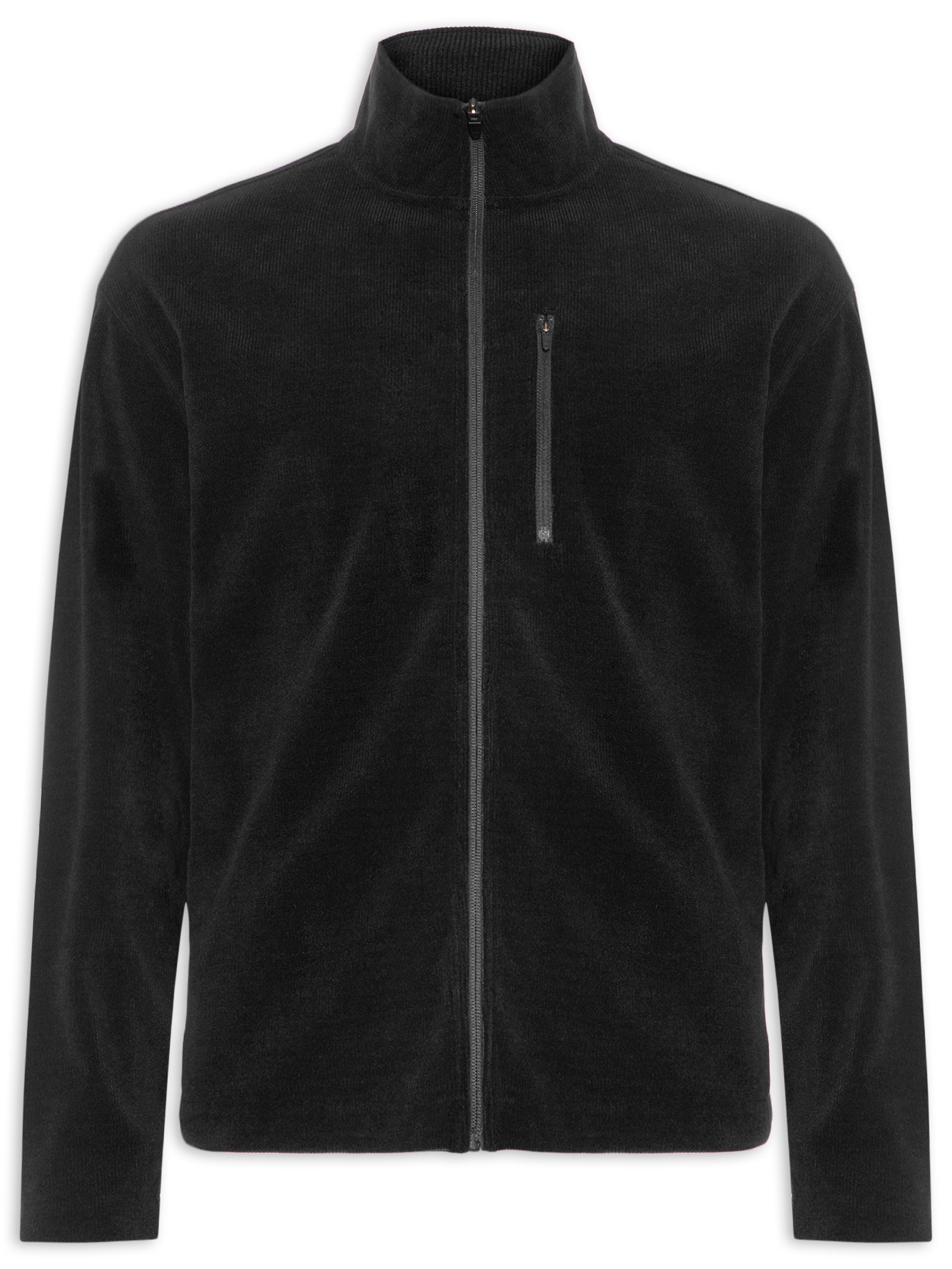 Jaqueta Masculina Denver Gola Alta Preto Osklen